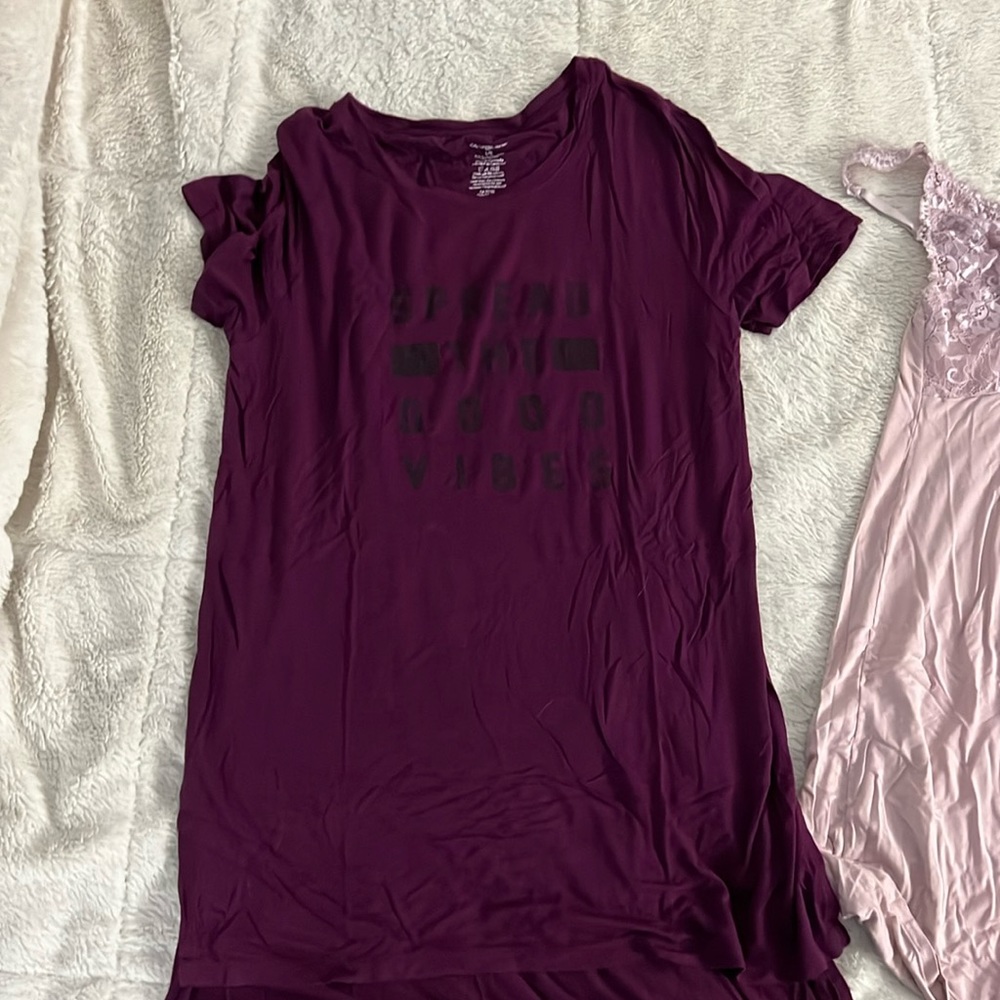 2 piece night gown-Large